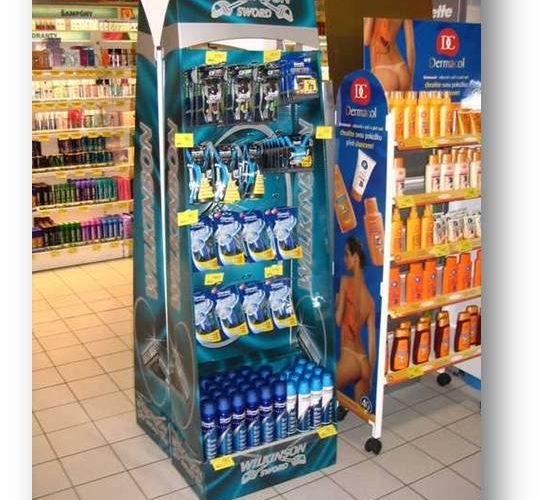 Dočasné prodejní stojany