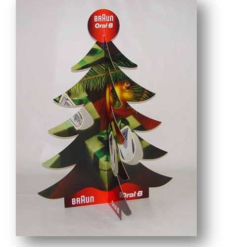 Podlahové poutače, totemy