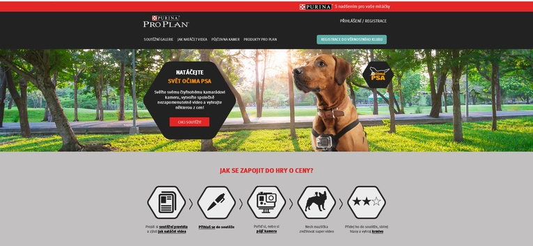 TZ | Digitální soutěž Očima psa od Newcast pro PURINU PRO PLAN