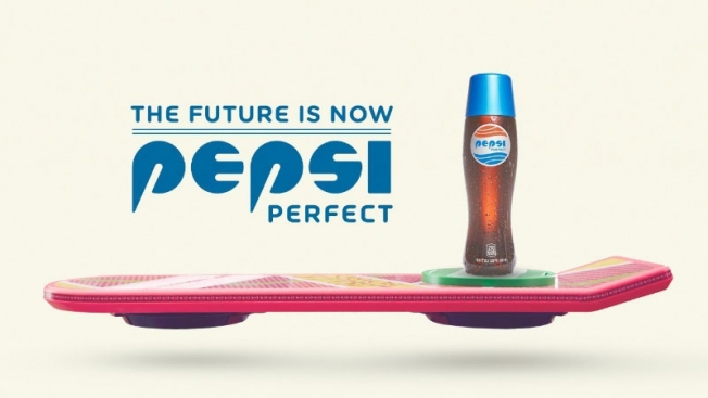 Pepsi oživí fiktivní láhev z filmu Back to the Future