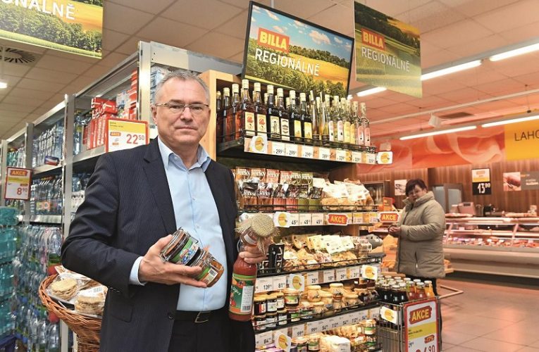 Nejlepší regionální potraviny nabízí BILLA už i v Praze