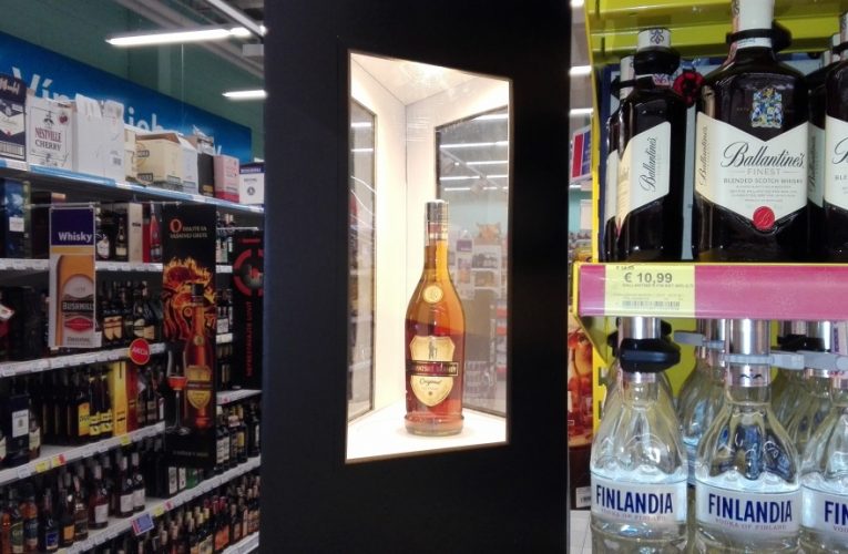 Karpatské brandy zanechalo v Tescu stopu…