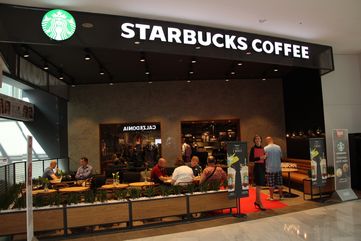 Starbucs -Bratislava - provoz