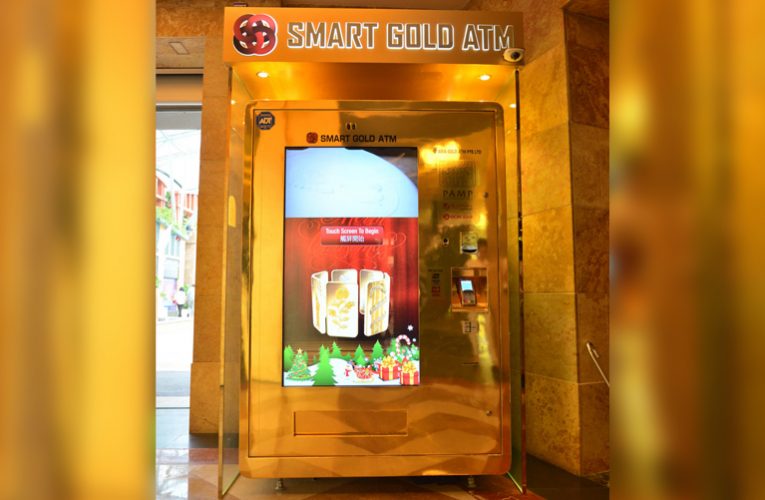 Už jste viděli prodejní automat na zlato?