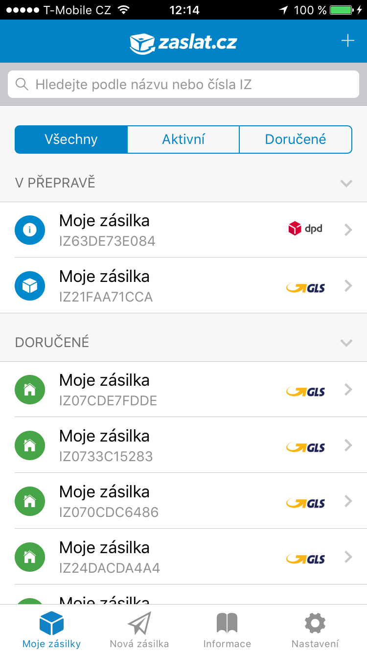 aplikace Zaslat.cz_2
