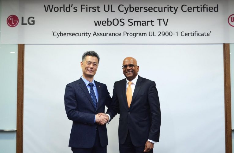 Platforma LG WebOS 3.5 jako první získala certifikát kvalitního kybernetického zabezpečení