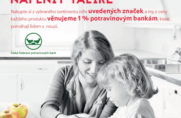 Tesco společně se svými dodavateli finančně podpoří potravinové banky