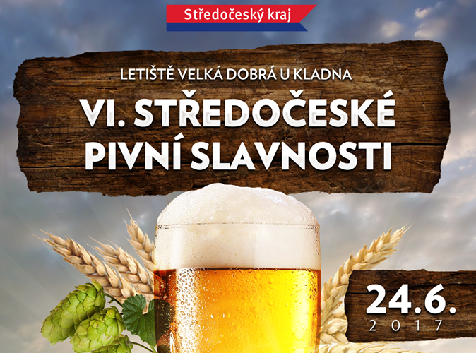 Středočeské pivní slavnosti Velká Dobrá 2017, 24.6.2017