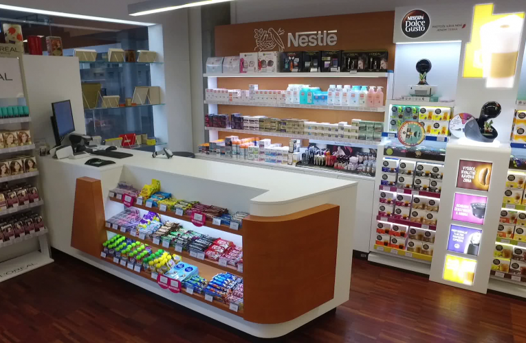 Podniková prodejna Nestlé prošla remodelingem od Dago