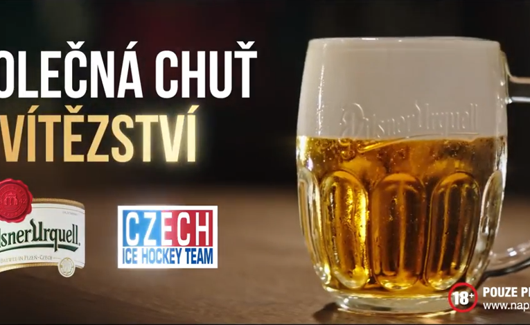 Pilsner Urquell a český hokej – společná chuť vítězství