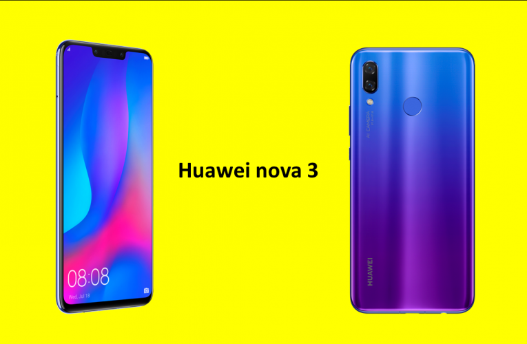 Přichází nový Huawei nova 3