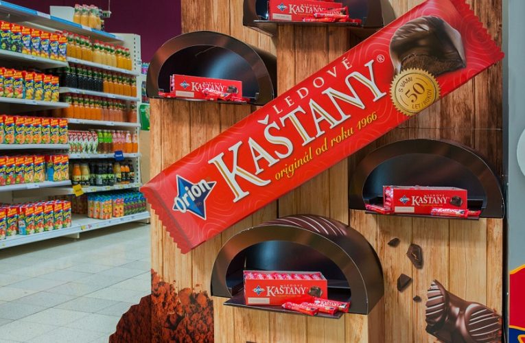 Ocenění TOP In-store realizace měsíce září 2018 získala kampaň END CAP Kaštany
