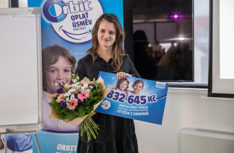 Značka Orbit opět podpořila SOS dětské vesničky