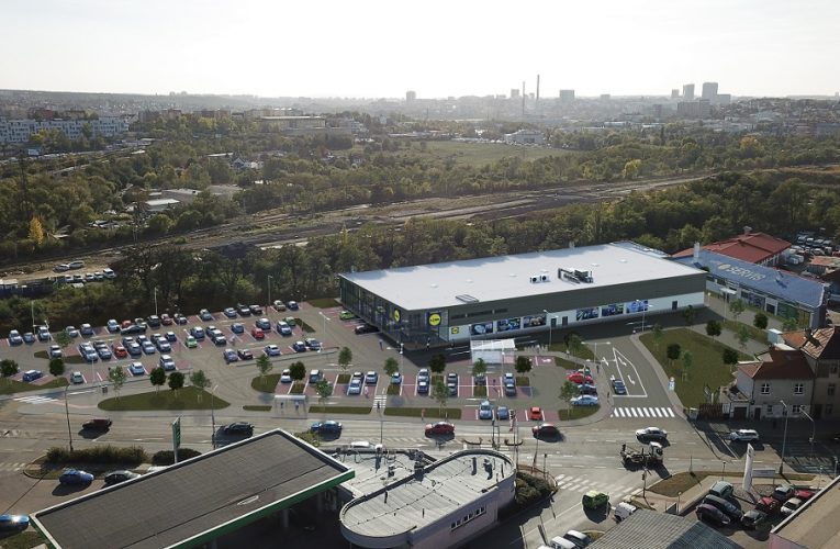 V Praze 10 v ulici V Korytech otevře Lidl 1. prosince prodejnu nové generace