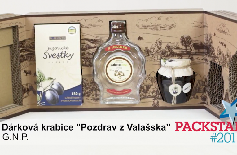 Dárková krabice „Pozdrav z Valašska“ uspěla na soutěži PACKSTAR 2018