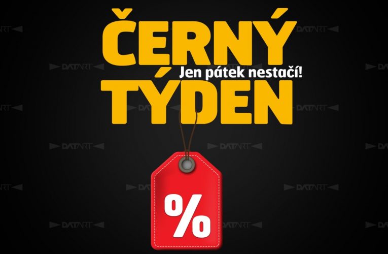 V Datartu v pondělí startuje akce Black Friday, která potrvá celý týden