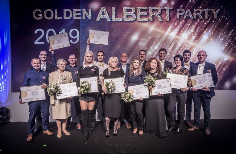 Albert předal deseti svým zaměstnancům ocenění Zlatý Albert 2019