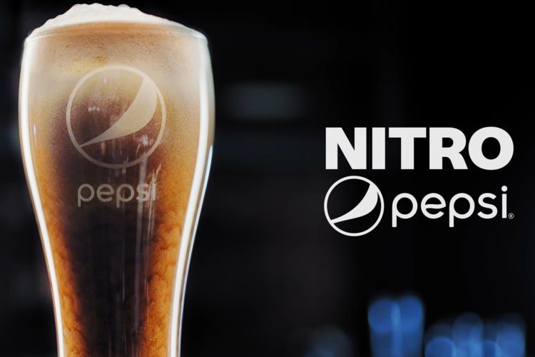 Pepsi Nitro – první nealko drink plněný dusíkem