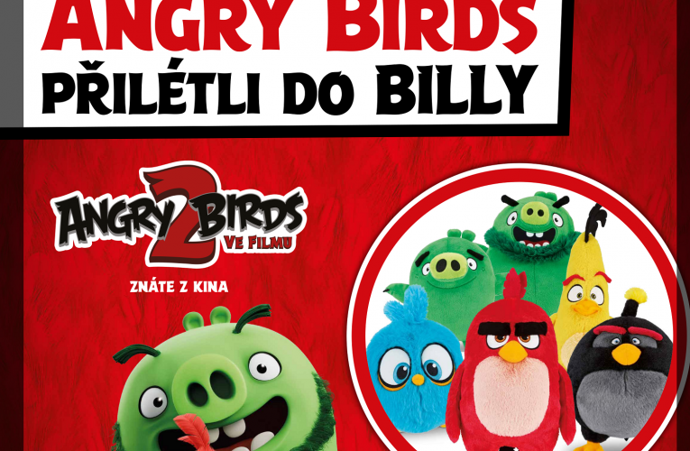 BILLA spouští novou věrnostní kampaň s plyšáky Angry Birds