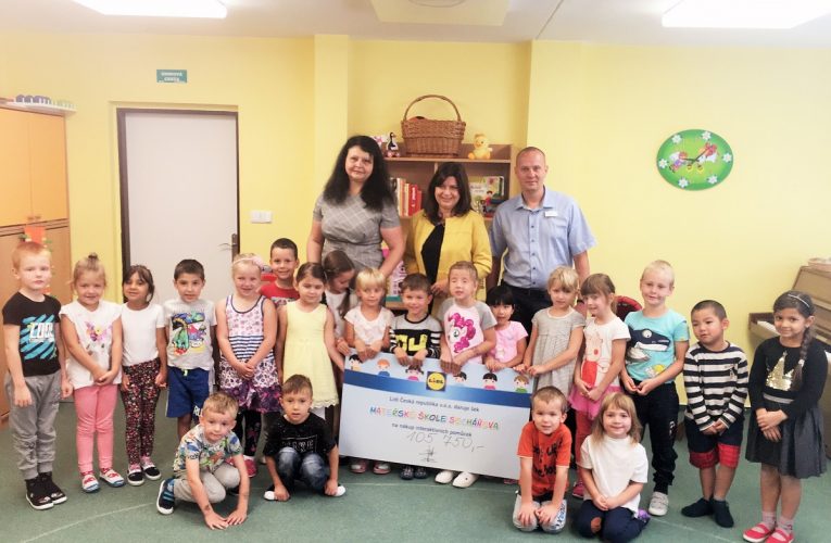 MŠ Socháňova v Praze Řepích získala od Lidlu 105 750 korun