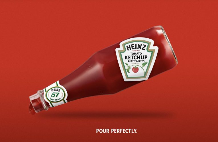 Kanadské POS pro dokonalé nalití kečupu Heinz z láhve
