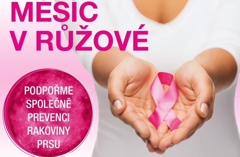 Zapojte se do kampaně na podporu žen s rakovinou prsu „Měsíc v růžové“