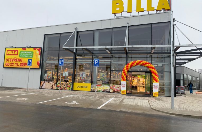 BILLA otevřela novou prodejnu v Chýni
