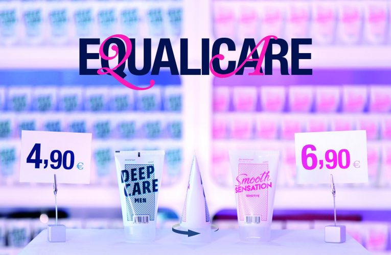 Německá ambientní kampaň Equalicare upozorňuje kreativním způsobem na téma Pink Tax
