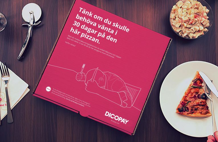 Švédská ambientní kampaň Why wait? využívá netradičním způsobem krabici na pizzu