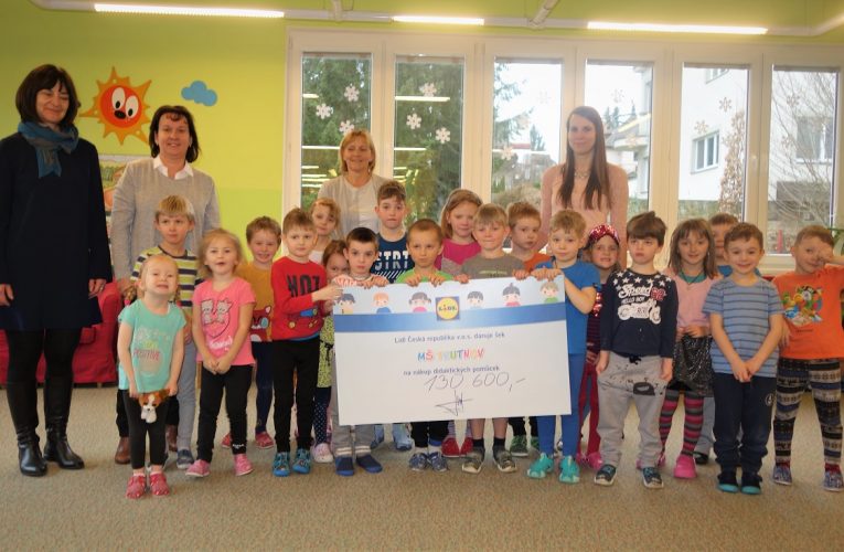 MŠ Trutnov získala od Lidlu 130 600 korun