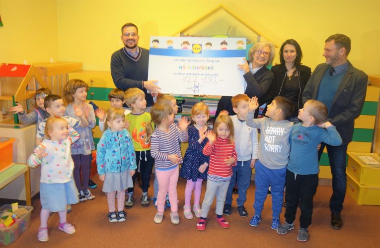 MŠ Bayerova v Brně získala od Lidlu 122 150 korun