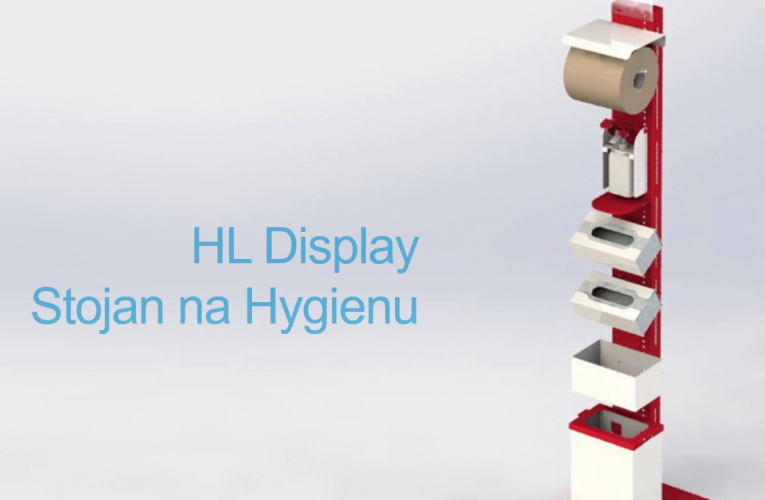 Hygienický stojan od HL Display