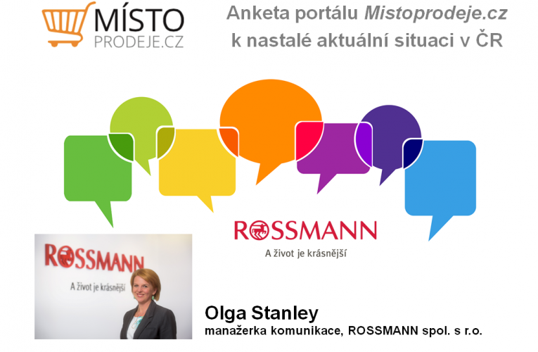 Primární je pro nás ochrana našich zaměstnanců a našich zákazníků – Olga Stanley, Rossmann