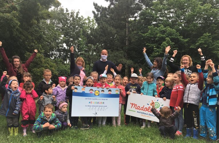 MŠ Madolinka na pražském Chodově získala od Lidlu  111 880 korun