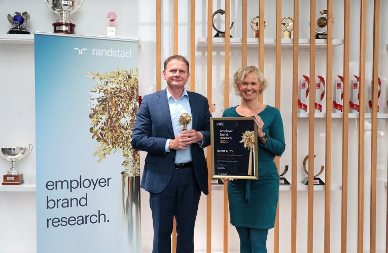 Ocenění Randstad Award pro nejatraktivnějšího zaměstnavatele letos opět putuje do ŠKODA AUTO