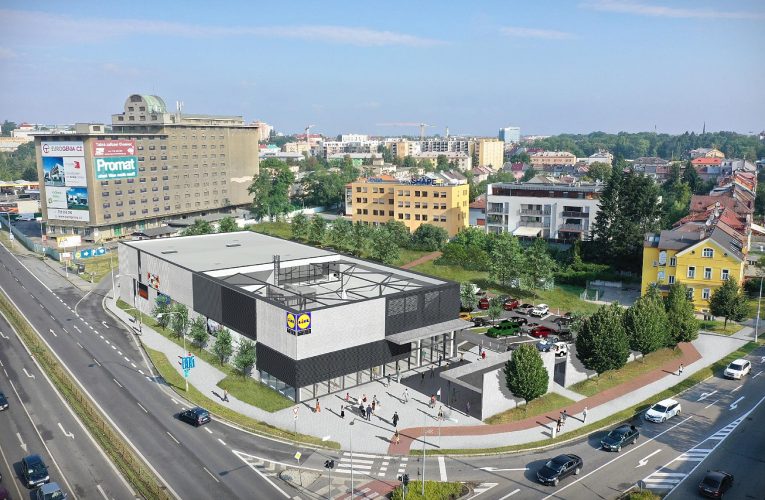 V Olomouci ve Velkomoravské ulici postaví Lidl novou prodejnu
