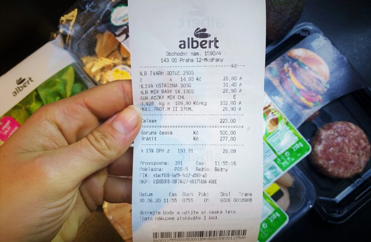 Obchody Albert zkrátily účtenky