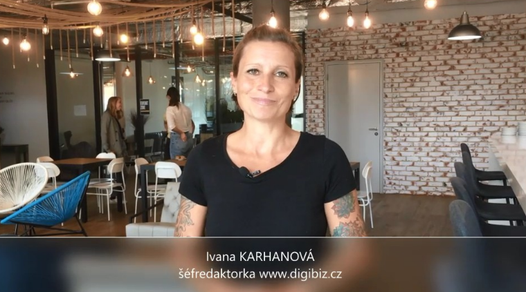 Videoanketa 42 – šéfredaktorka digibiz.cz Ivana Karhanová