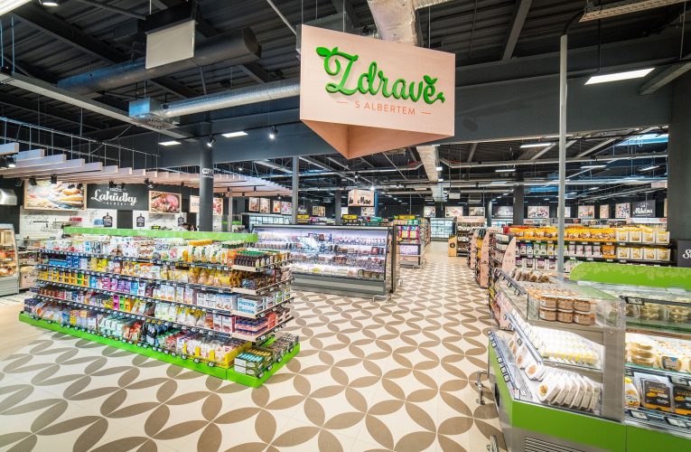 Albert otevřel v Jesenici u Prahy nový koncept prodejny