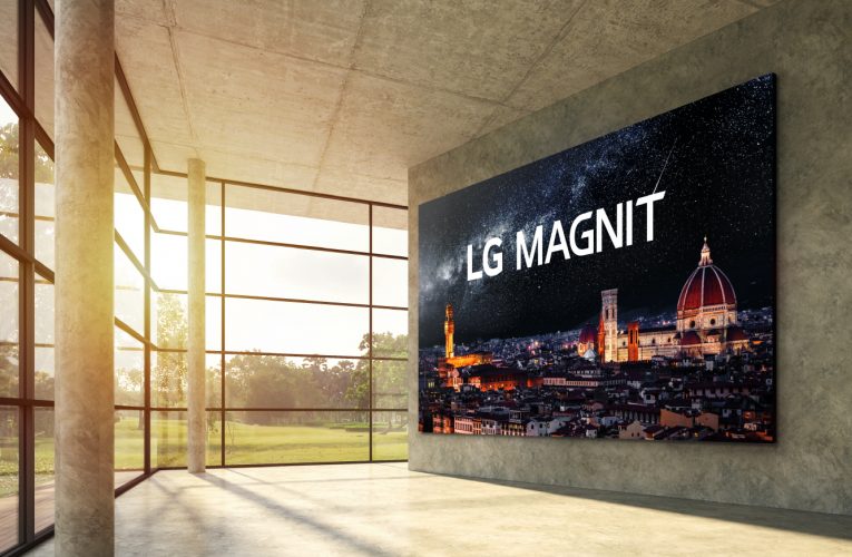 První micro LED displej od LG nastavuje nový standard technologie komerčních displejů