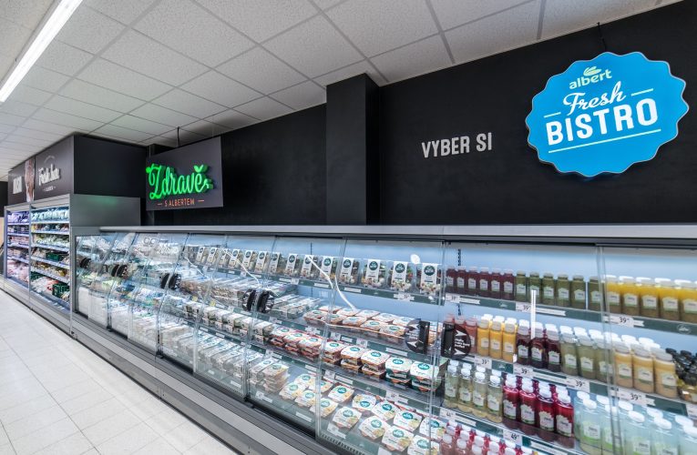 Nový supermarket Albert v pražských Košířích nabízí rychlý a pohodlný nákup