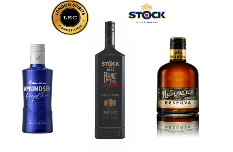Tři novinky společnosti Stock Plzeň – Božkov si odnesly  ocenění z prestižní mezinárodní soutěže London Spirits Competition