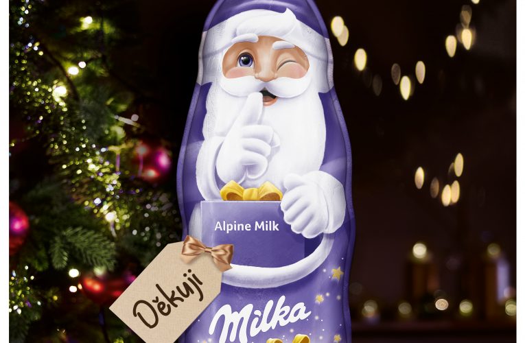 Milka obdaruje o Vánocích ty, kteří to nečekají