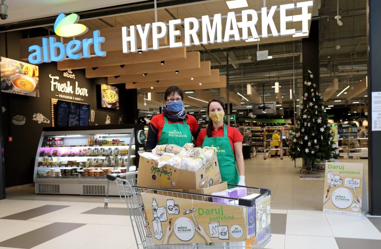 Albert děkuje zákazníkům