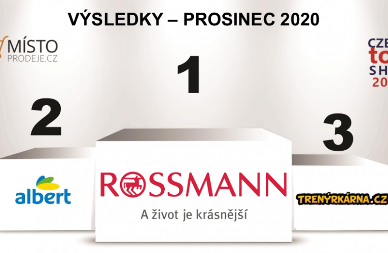 Vítězem prosincového kola hodnocení prodejen „CZECH TOP SHOP“ se stal ROSSMANN