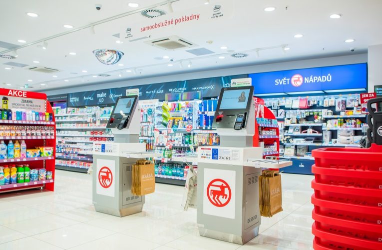 Zrekonstruovaná drogerie ROSSMANN v Novém Jičíně