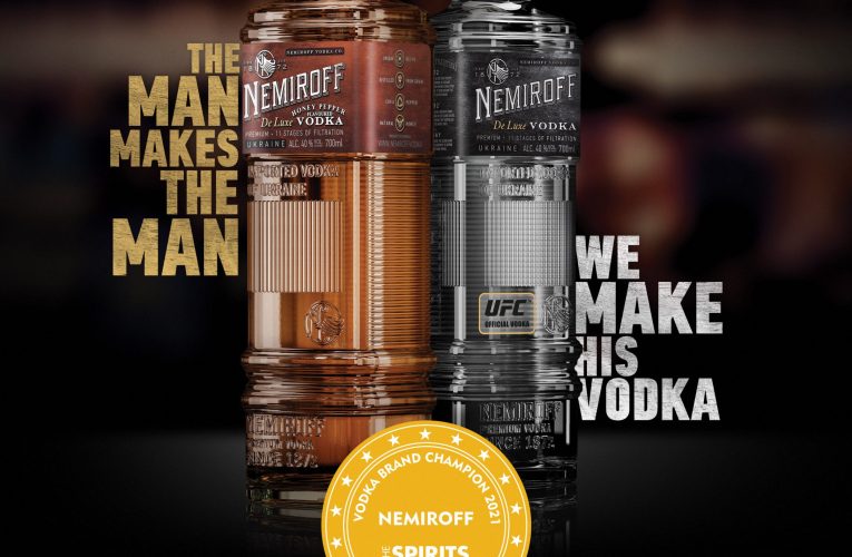 NEMIROFF – nejlepší vodka roku 2021 má konečně své oficiální zastoupení i u nás! Na český trh ji bude distribuovat Coca-Cola HBC CZ/SK
