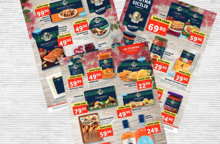 Lidl rozšiřuje svou nabídku o sicilské chutě