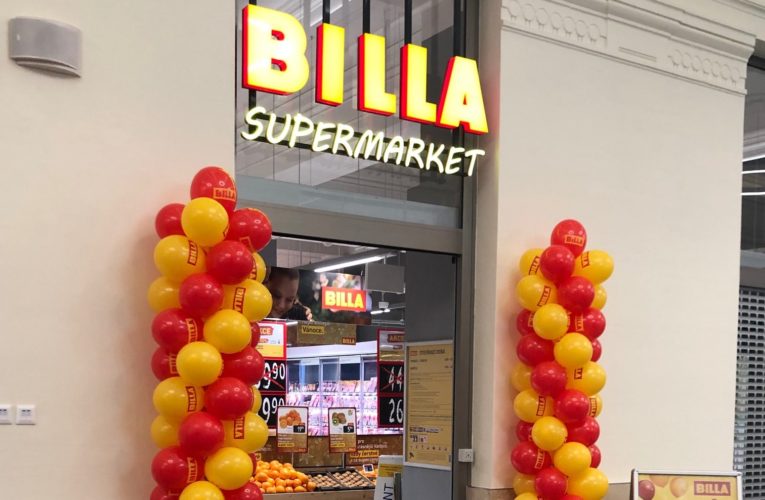 Obchodní řetězec BILLA otevírá prodejnu ve Stříbře