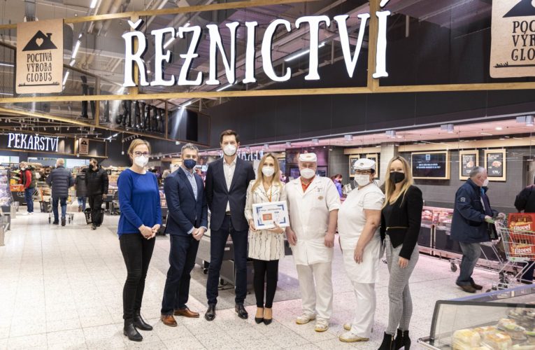 Globus Čakovice převzal diplom za 1. místo VCTS 12/2021